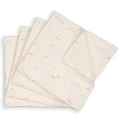 Lot de 4 langes gaze de coton,Wildoy LA REDOUTE INTERIEURS image