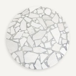 Tablero de terrazo blanco 137 cm, Delmo AM.PM image