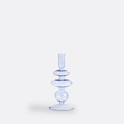 Bougeoir en verre H20 cm, Chilava LA REDOUTE INTERIEURS image