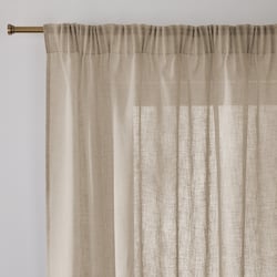 Tenda con treccia e onda arricciata, Nyong LA REDOUTE INTERIEURS image