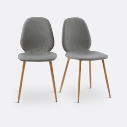 Комплект из 2 стульев Leena LA REDOUTE INTERIEURS image