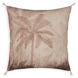 Manali Jungle Linen & Cotton Square Cushion Cover AM.PM image