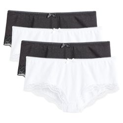 Lote de 4 shorties, detalhe em renda, para grávida LA REDOUTE COLLECTIONS image