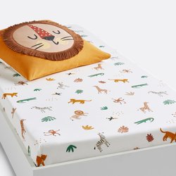 Drap-housse coton bio, Junglito LA REDOUTE INTERIEURS image