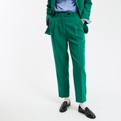 Pantalon 7/8 à pinces LA REDOUTE COLLECTIONS image