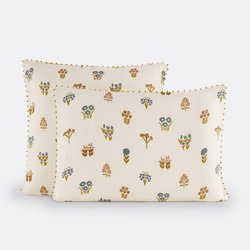Ellin Cotton Muslin Pillowcase LA REDOUTE INTERIEURS image