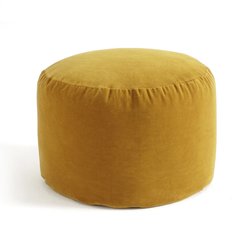 Pouf velours Velvet LA REDOUTE INTERIEURS image