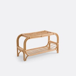 Banc d'entrée en canne de rotin, Malu LA REDOUTE INTERIEURS image