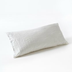 Taie de traversin pur lin lavé, Elina AM.PM image