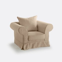 Fauteuil lin épais confort supérieur, Adelia LA REDOUTE INTERIEURS image