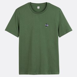T-shirt girocollo maniche corte ricamata LA REDOUTE COLLECTIONS image