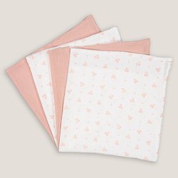 Lot de 4 langes en gaze de coton LA REDOUTE COLLECTIONS image