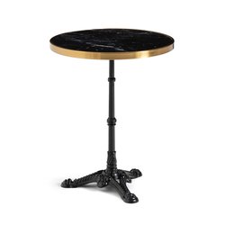 Bistro Cast Iron & Marble Garden Table LA REDOUTE INTERIEURS image