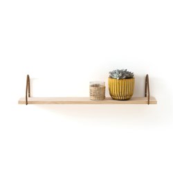 Etagère murale bois et métal L80 cm, Vinto LA REDOUTE INTERIEURS image