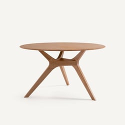 Table ronde chêne massif Ø130 cm, Maricielo AM.PM image