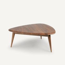Table basse noyer massif, Théoleine, petit modèle AM.PM image
