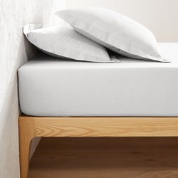 Drap housse uni polycoton, bonnet 25cm, Scenario LA REDOUTE INTERIEURS image