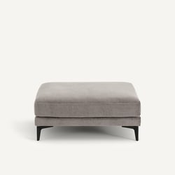 Reposapiés de terciopelo stone, MODERNISTE, diseño de Emmanuel Gallina EMMANUEL GALLINA X AM.PM image