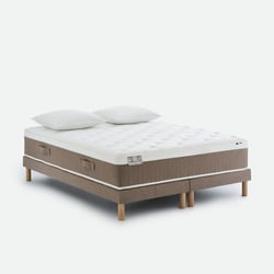 Ensemble matelas hybride Premium, 1326 ressorts, soutien ferme, et sommier LA REDOUTE INTERIEURS image