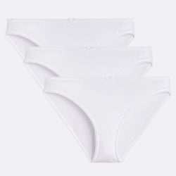 Lot de 3 slips en coton extensible LA REDOUTE COLLECTIONS image