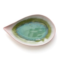 Stilla Reactive Glazed Stoneware Teardrop Dish AM.PM image