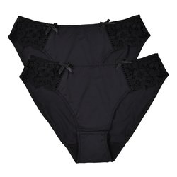 Signatures Pack of 2 Girofle Knickers LA REDOUTE COLLECTIONS image
