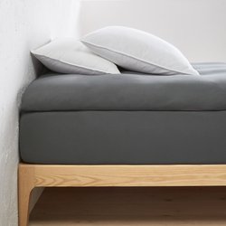 Drap-housse jersey surmatelas 30% coton recyclé LA REDOUTE INTERIEURS image