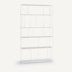 Parallel Wide Metal Bookcase AM.PM image