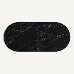 Plateau de table ovale en marbre, L220 cm, Ovalo AM.PM image