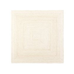 Teppich Aftas, quadratisch, gebleichte Jute LA REDOUTE INTERIEURS image