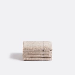 Lot 4 serviettes d'invité éponge 600 g/m², Zavara LA REDOUTE INTERIEURS image
