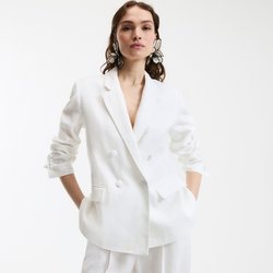 Signatures Iseult Oversize Double-Breasted Blazer LA REDOUTE COLLECTIONS image