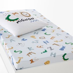 Hoeslaken in katoen, voor kinderen, Cro Mignon LA REDOUTE INTERIEURS image