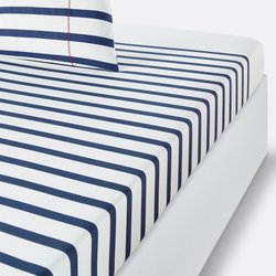 Spannbettlaken Malo aus Baumwolle LA REDOUTE INTERIEURS image