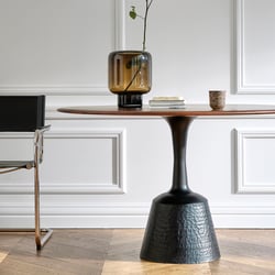 Tirondo Walnut Round Table Top, ø120cm AM.PM image