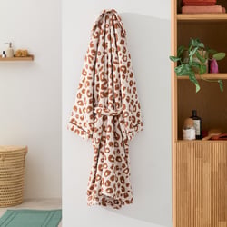 Peignoir de bain col châle, en éponge bouclette 400g, ZANI LA REDOUTE INTERIEURS image