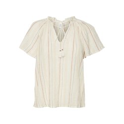 Blusa de rayas, cuello con lazo VERO MODA image