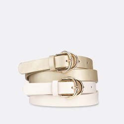 Комплект из двух ремней LA REDOUTE COLLECTIONS image