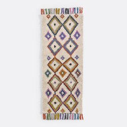 Ourika Berber-stil farverig uldløber LA REDOUTE INTERIEURS billede