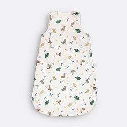 Saco de dormir de verano en algodón, Dino Pop LA REDOUTE INTERIEURS image