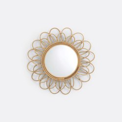 Nogu Double Flower Cane Mirror LA REDOUTE INTERIEURS image