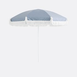 Parasol met franje van ruitjesstof Aline LA REDOUTE INTERIEURS image