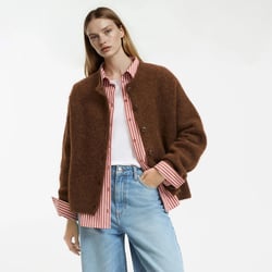 Кардиган из пряжи с альпакой в смеси, LYSANDRE / ЛИСАНДР LA REDOUTE COLLECTIONS image