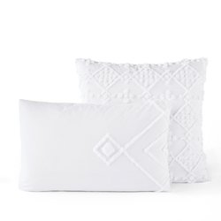 Taie d'oreiller tuftée, coton Bio, Pintu AM.PM image