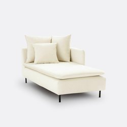 Méridienne modulable velours P179 cm, Ivete LA REDOUTE INTERIEURS image