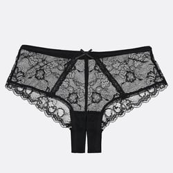 Lace Crotchless Shorts SUITE PRIVEE image