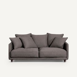 Sofá-cama compacto, em viscose-poliéster, Lazare AM.PM image
