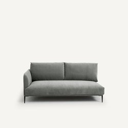 Halve zetel stonewashed fluweel, Oscar design E.Gallina AM.PM image