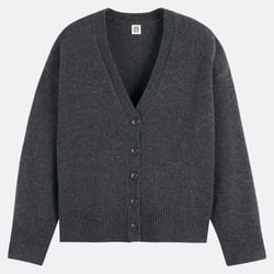 Loose, Wool, Chunky Knit Cardigan LA REDOUTE COLLECTIONS image