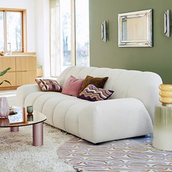 Poltrona XL, bouclette spessa, Nuria LA REDOUTE INTERIEURS image